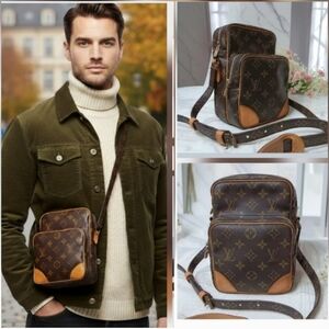 Louis Vuitton Amazon Vintage 1991 Monogram Crossbody Bag EUC